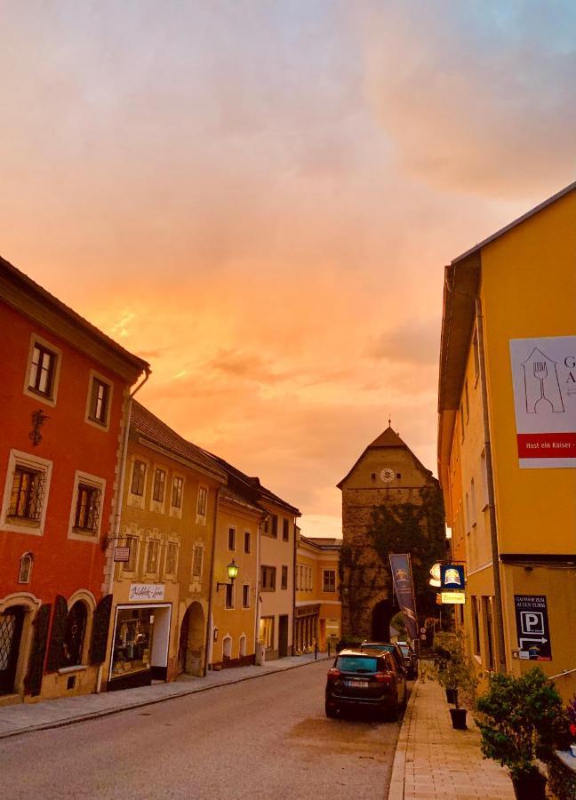 Gasthof 'Zum Alten Turm' Haslach an der Mühl Esterno foto