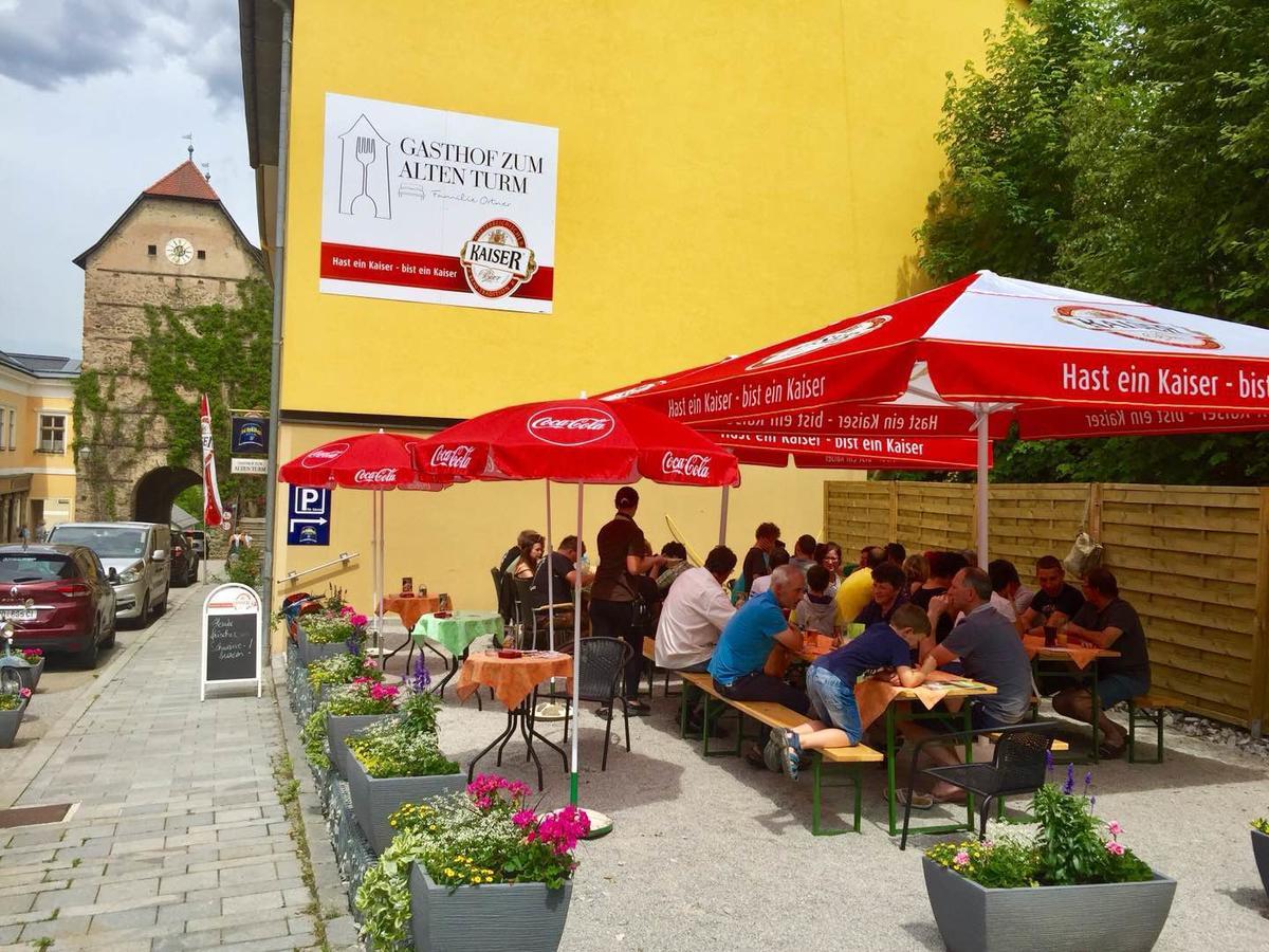 Gasthof 'Zum Alten Turm' Haslach an der Mühl Esterno foto